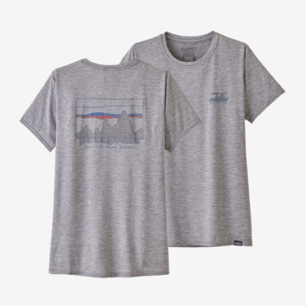 NWT Patagonia Women's Capilene Cool Daily Graphic Shirt size L